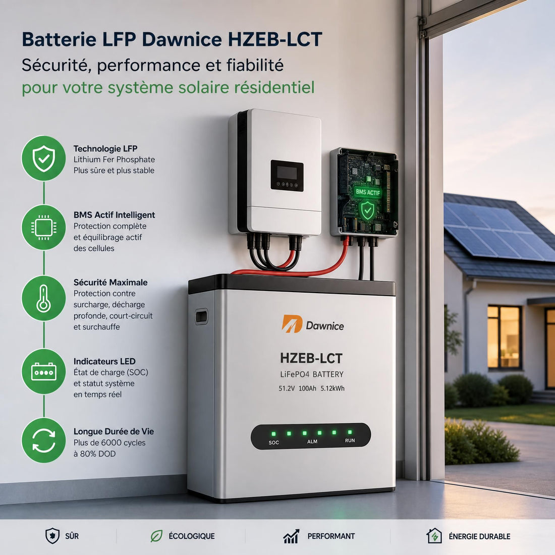 Batterie LFP : le guide complet de sécurité — ce que vous devez absolument savoir avant d'installer la vôtre