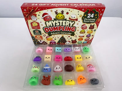 Calendrier de l’Avent Mystery Dumpling et ses 24 squishies