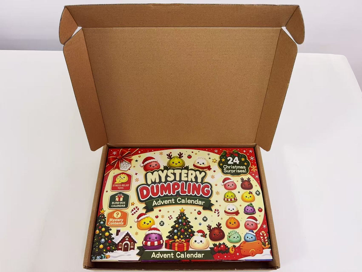 Ouverture du coffret du calendrier Mystery Dumpling